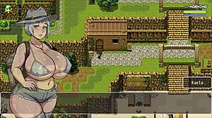 Lost Lagoon Harem Hentai Game Ep 6: Naked Beauty with Huge Tits in Public Bath