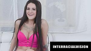 Gorgeous tatted barbie esm hardcore pussy pounded.