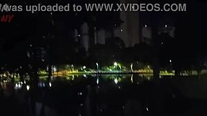 Bruna Santiny 18+ Fucks Big Black Cock in Park