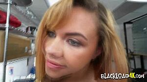 Petite sexy teen loves to have black cocks in her mouth