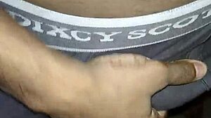 Indian desi cock gets bold gay blowjob in room