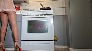 Prostitute Cooks Breakfast Then Gets Fucked