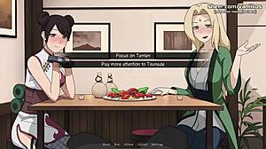 Naruto Kunoichi Trainer In Public Restaurant Scene