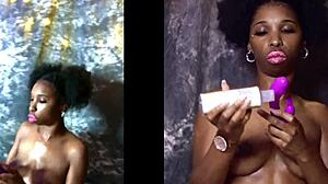 goddess luxxx28 spreads her pussy and plays with toys