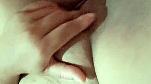 Beautiful Girl Masturbates In Lingerie Before Cumming