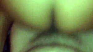 Thick Latina Amateur Rides Cock For Creampie In Ass