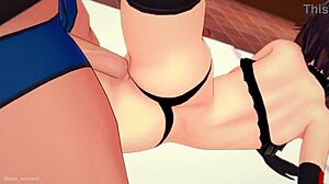 megumin in bikini for fun in the inn hentai version