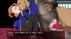 battle armor solgante ntr duston 2 featuring blonde character