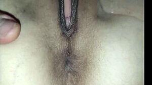 exploring the beautiful holes of my wife