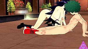 deku and midnight hentai big tits babe blowjob cumshot uncensored