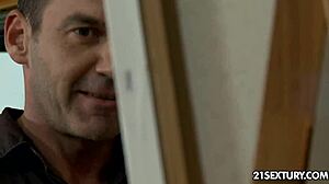 Lindsey Olsen experiences intense anal fucking, deepthroat, and creampie in detailed scenes