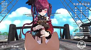 Captain Horny Sails to Fuck Big Breasted Captain