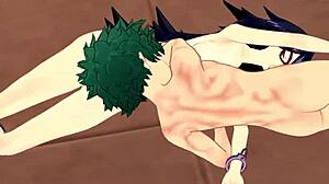 deku and midnight hentai big tits babe blowjob cumshot uncensored