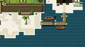 Lost Lagoon Harem Hentai Game Ep 6: Naked Beauty with Huge Tits in Public Bath