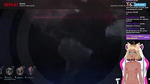 Vtuber lewdneko plays overwatch and gets spanked part 2 game anime hentai spanking
