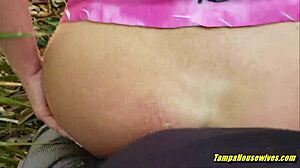 Smoking Hot Outdoor Masturbation Blowjob Doggy Style