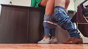 dude, caught nataly delpech banging at work on hidden cam, so hot!