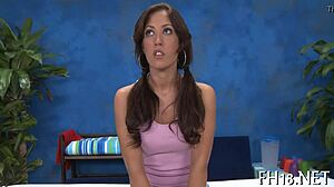 Detailed massage turning into sex pictures