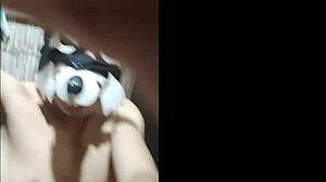 Alpha male fucks stepsister rough after new year!