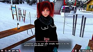 In double homework 01, we play with some hot redhead babes in a game.