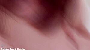 Gia Tvoricceli feels the intense pleasure of black DP with BBC, choking and gagging to balls deep anal creampie and cum in mouth swallow.