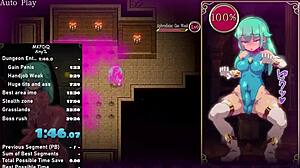 mage kanade asks, 'want my futanari dungeon?'