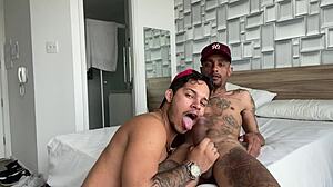 Tattooed Guy with Huge Dick on Bus