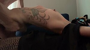 ass fucked neighbor, all holes filled with cum in eye 😏