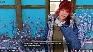 In double homework 01, we play with some hot redhead babes in a game.