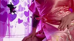 girls in high heels and nighties tease 😏