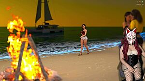 Steps of debauchery 31 - sexy babes on the beach