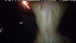 homemade video where oil massage on big ass turns into moaning unprotected fuck with couple