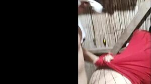 Alpha male fucks stepsister rough after new year!