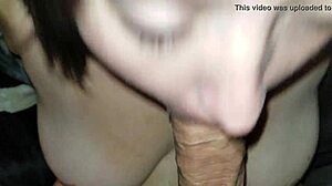 Sexy BBW Titty Fucks And Blows Monster Cock To Massive Facial.