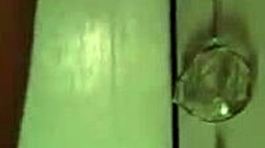 watch her suck boyfriend's dick and jerk until cum in mouth