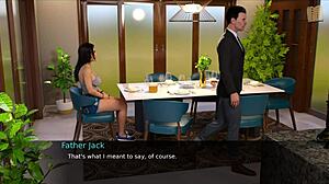 Nursing Back To Pleasure 49: Nearly Caught By Father Jack