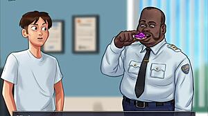 Playing Summertime Saga 245 erotic adventure.