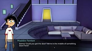 Having fun in shower with Amity Park