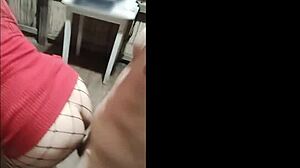 Alpha male fucks stepsister rough after new year!