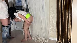 i big stepmom swallowed his cock after anal