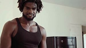 Hot Black Gay Sex With Muscular Bodybuilder Monster Cock