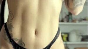 susy gala in cosplay uses big dildo