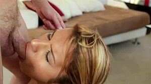 check out this adorable pov blowjob leading to huge cumshot