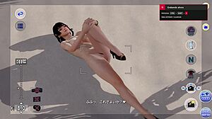 doaxvv nyotengu posing nude