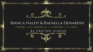 Blonde petite 18+ and pornstar Rafaella Denardin FUCKED pornstar Bianca Naldy in the ASS again