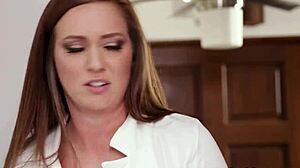 classy lesbian babe squirts from fingering and oral close-up