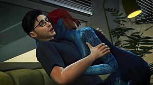 Mystique 3D Hentai Intense Preview