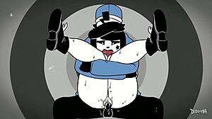 Cartoon Adventure Unfolds in Wild Animated Action Scene