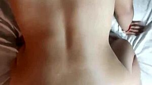 Babe Bent Over for Anal Sex with Shaved Pussy