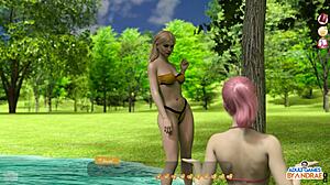 ep11, umm, ladies keep grabbin’ my boner while helpin’ the hotties!